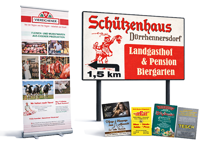 Beispiel unserer Broschüren